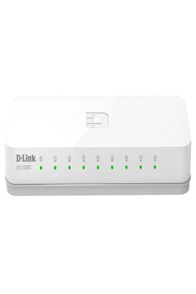 D-Link DES-1008C/E Managed Network Switch Fast Ethernet unmanaged 8x