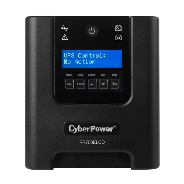 CyberPower Tower UPS PR750ELCD - UPS - 675 Watt - 750 VA - PR750ELCD