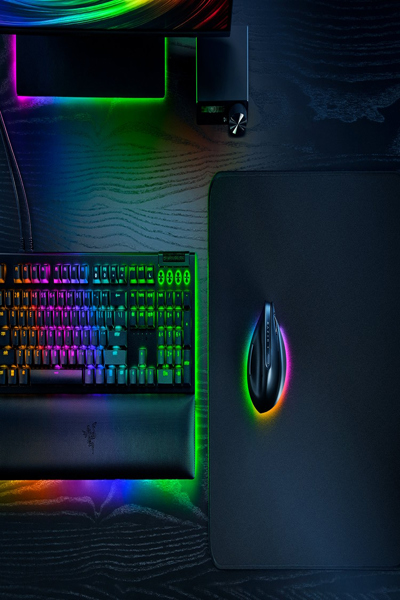 Razer Pro Click V2 Vertical Edition Schwarz - Vertikale ergonomische kabellose Maus fÃƒÂ¼r - RZ01-05250100-R3G1
