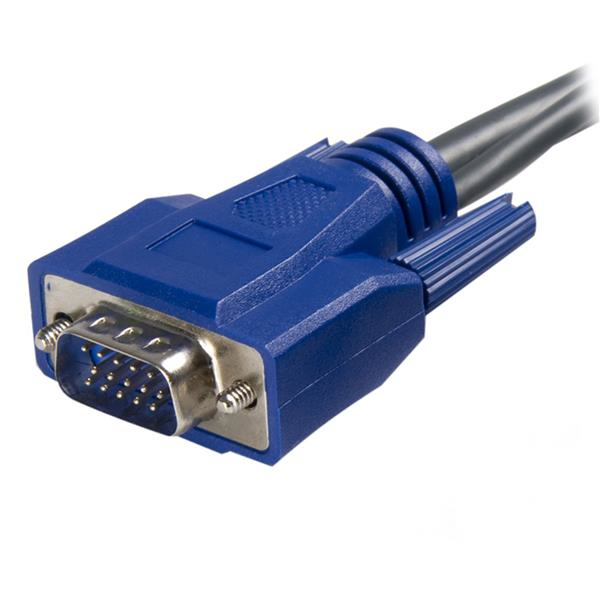 StarTech 6ft Ultra-Thin USB VGA 2-in-1 KVM Cable - SVUSBVGA6