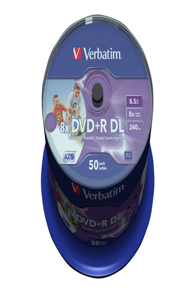 Verbatim 50x DVD+R DL - 8,5 GB 8x - 43703