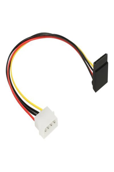 Delock SATA 15-polig hona > 4-polig Molex-hane metall - 85513