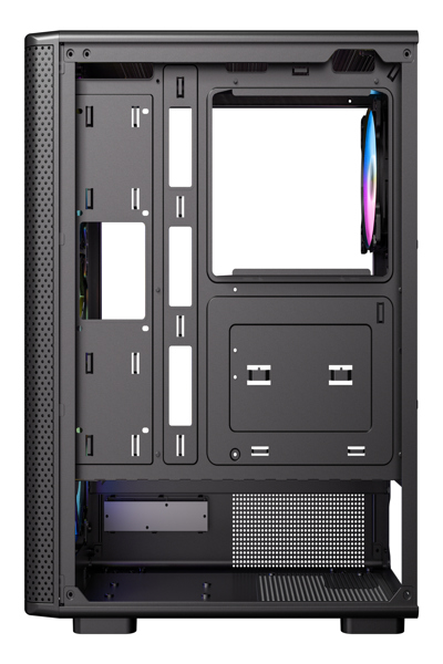 Antec VX310 ARGB - Mid Tower Gaming - ATX - Side Panel with Tempered Glass - Tower - ATX