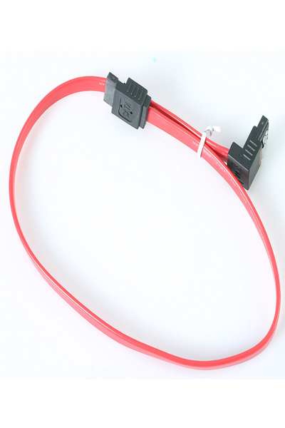 StarTech.com 45 cm låsbar SATA till rätvinklig SATA-kabel - LSATA18RA1