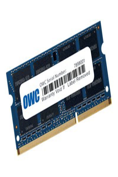OWC OWC1867DDR3S4GB - 4 GB - 1 x 4 GB - DDR3 - 1867 MHz - 204-pin SO-DIMM - Black - Blue - Gold