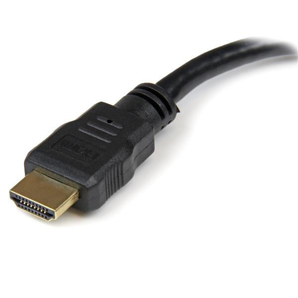 StarTech HDMI to DVI Adapter 20cm - DVI-D (25 pin) (female) to HDMI (19 pin) (male) - Monitor Dongle Adapter Cable - Video Connection - HDMI / DVI - 20.32 cm - HDDVIMF8IN