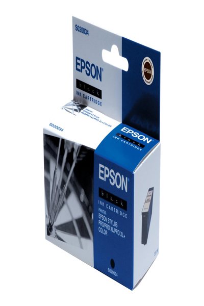 Epson Singlepack Black S020034 - Original - 1 pc(s) - Japan - 105 mm - 45 mm - 117 mm - C13S02003440