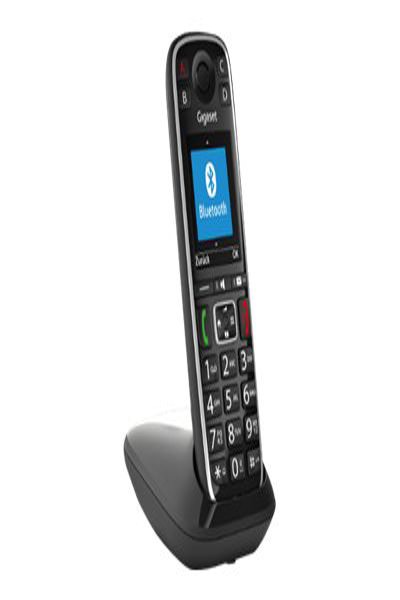 Téléphone DECT Gigaset E720HX 200 entrées SMS noir