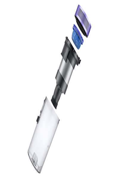 Samsung VS20B75AER4 2-in-1 stick vacuum Battery Dry Bagless 550 W Teal Violet - VS20B75AER4/WA