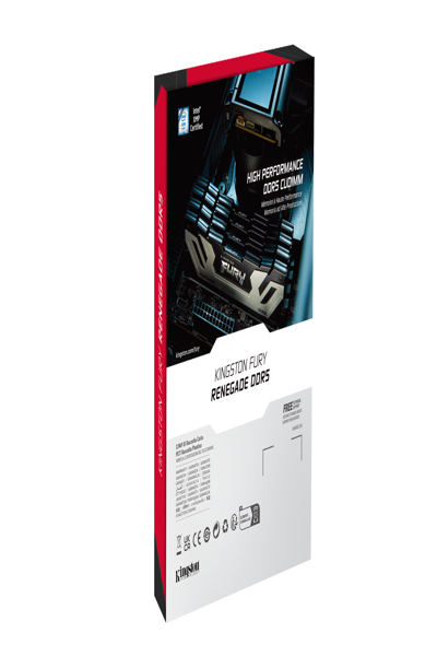 KINGSTON 8800MT/S CL42 CUDIMM KIT OF 2 FURY RENEGADE 48 GB DDR5 - KF588CU42RSK2-48