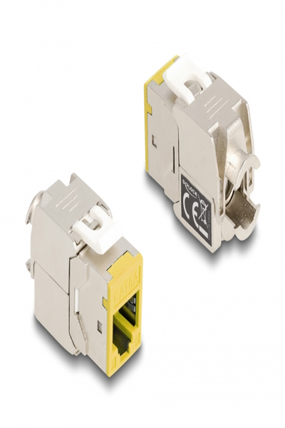 Delock Keystone-modul - RJ-45 (hona) till LSA (hona) - 87896