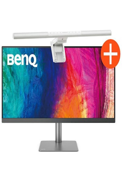BENQ PD3420Q 34" UWQHD MONITOR + SCREENBAR PRO - 6126-2AA + 6404-4EX