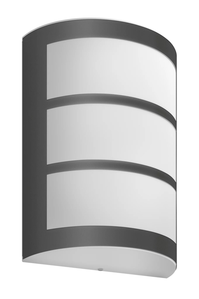 Philips Python Wall Light 6W - Outdoor wall lighting - Grey - White - IP44 - Garden - Patio - II - Contemporary