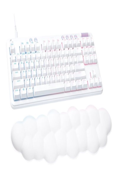 Logitech G G713 - G713 Wireless Keyboard - Wired - USB - Mechanical - AZERTY - RGB LED - White - 920-010416