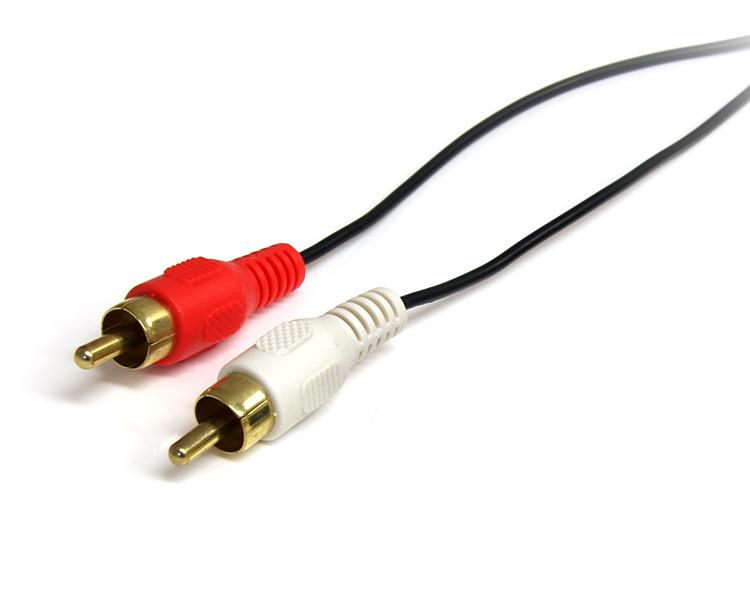 StarTech MU3MMRCA Audio Cable 3.5mm RCA - MU3MMRCA