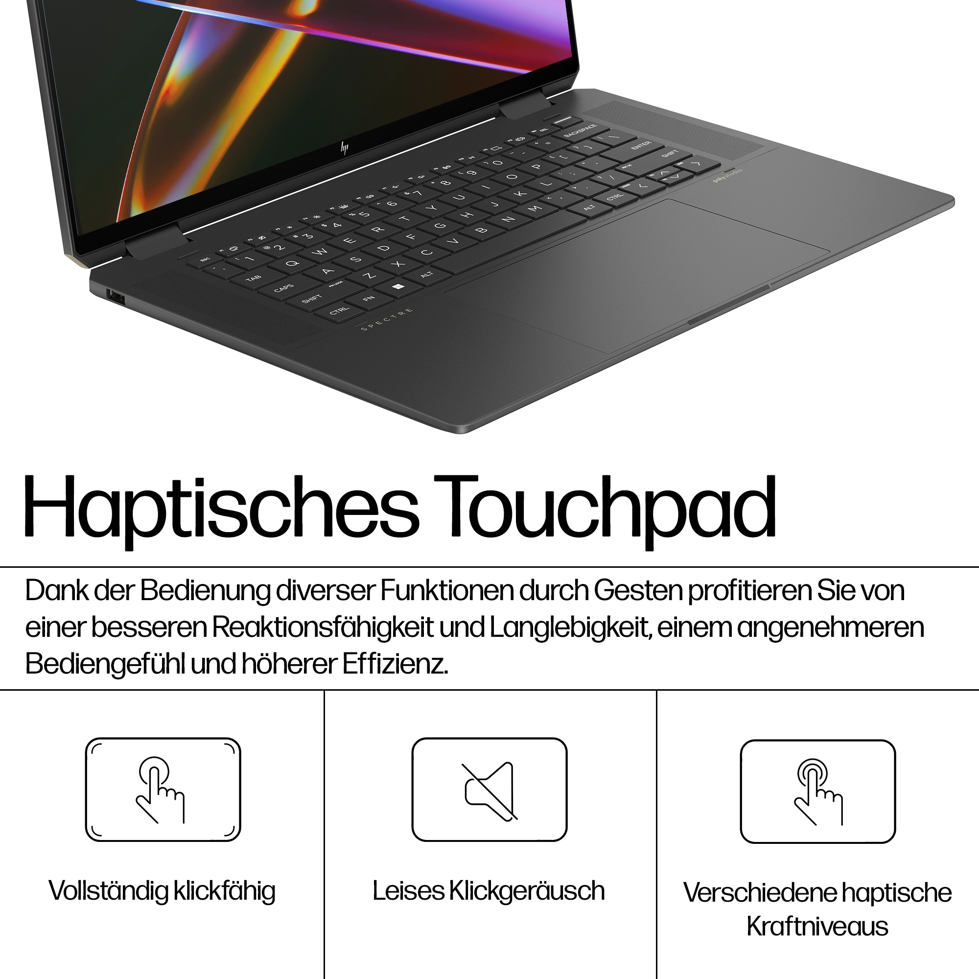 HP Spectre x360 16-aa0176ng 16" Notebook - Core Ultra 7 - 9W1V6EA#ABD
