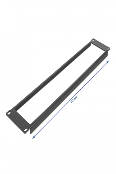 Delock Blank panel - svart - 2U - 66675