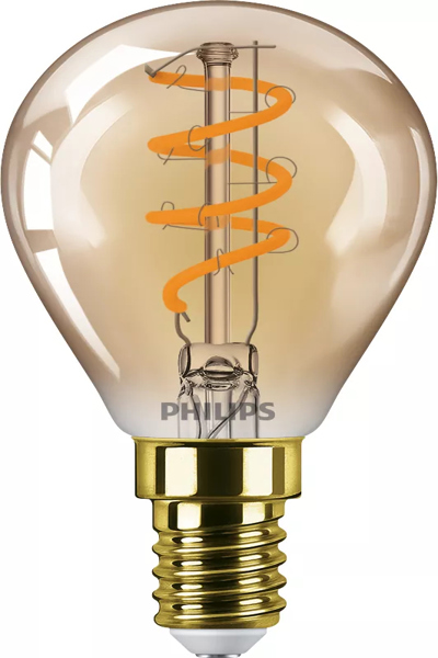 Philips Candle & Lustre (Dimmable) - 2.6 W - 15 W - E14 - 136 lm - 15000 h - Flame