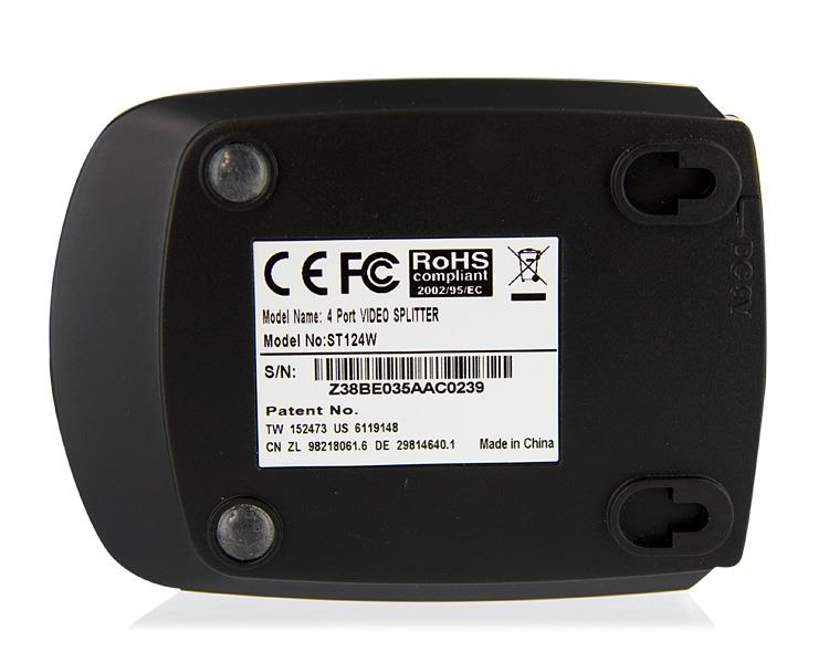 StarTech 3 Port HDBaseT Extender Kit with 3 receivers - 1x3 HDMI via CAT5 splitter - Up to 4K - Extension for video/audio - ST124WEU