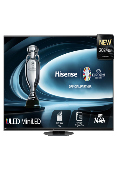 Téléviseur intelligent Hisense Mini LED ULED 4K 75 pouces 75U8NQ Noir
