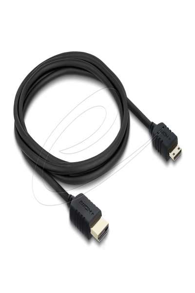 Delock Coaxial High Speed HDMI Cable Plug to Mini 8K 60 - Cable - Digital/Display/Video - 81685