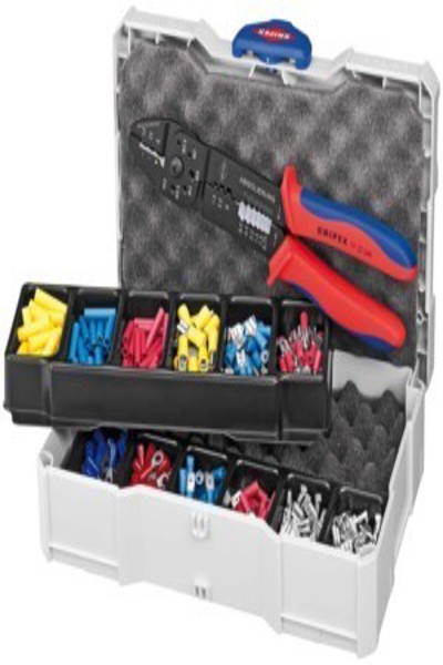 KNIPEX Assortiment de sertissage pour connecteurs de câbles 97 90 25