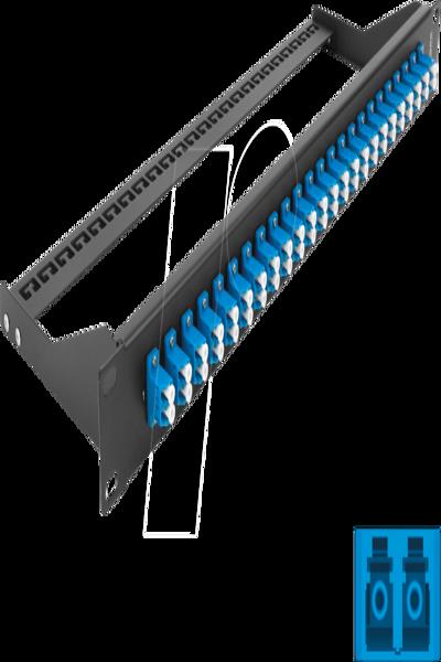 Delock Patchpanel - rackmonterbar - 43386