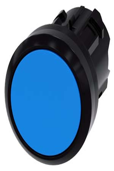 Siemens 3SU1000-0AB50-0AA0 Push Button Black Blue