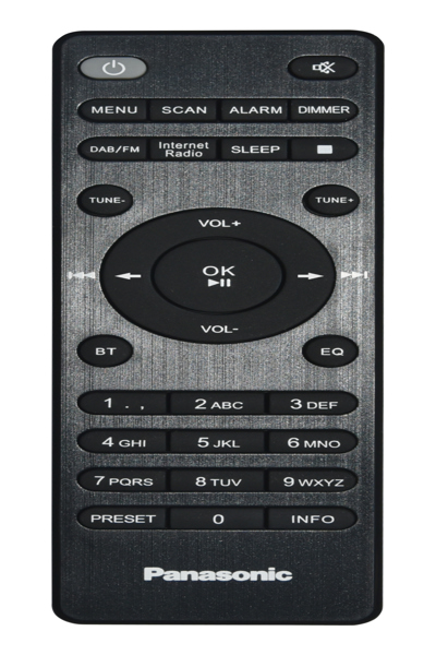 Panasonic RF-D40EG-K 6W portable digital radio black - RFD40EGK