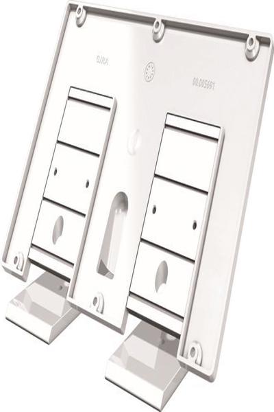 Support GIRA 128203 pour station d'accueil vidéo AP 7, blanc pur brillant