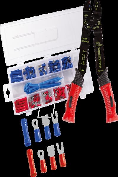 LogiLink WZ0078 - Crimpzange fÃƒÂ¼r isolierte Kabelschuhe Kabelverbinder mit - WZ0078