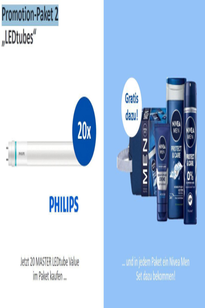 Signify LEDtube-Pa#06811800 Kit de tubes LED NIVEA VE20 UO