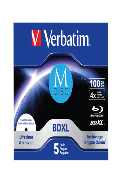 Verbatim M-Disc - 5 x BD-R XL - 43834