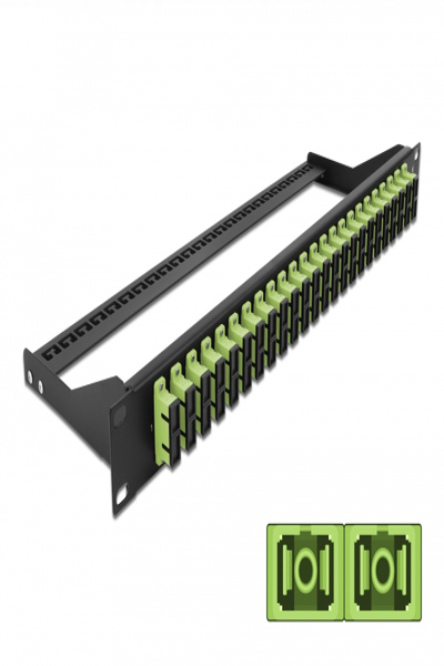 Delock Patch panel - rack mountable - 43397