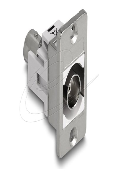 Delock Panel Mount BNC Buchse zu silber weiss - 90880