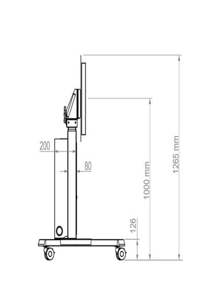 Hagor HP Twin Lift M-Flip Cart