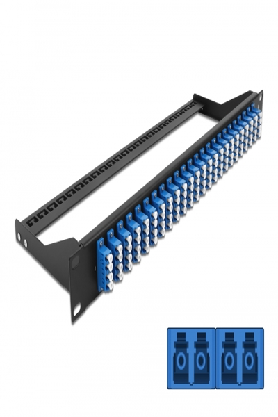Delock Patchpanel - rackmonterbar - 43398