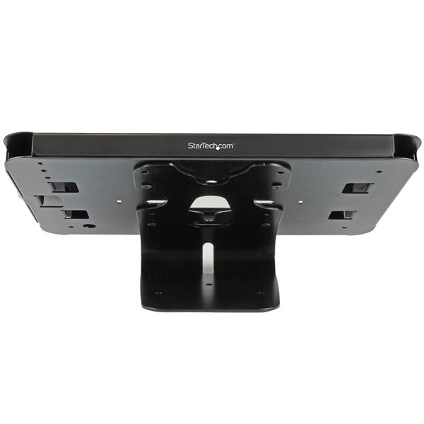 StarTech Secure Tablet Stand - Desk or Wall-Mountable - 24.6 cm (9.7") - Black - Steel - 9.7" iPad - 1.3 cm - Key - SECTBLTPOS