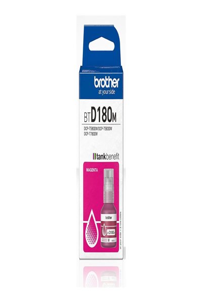 Brother Tintenflasche BTD-180M Magenta Original Ink Cartridge - BTD180M