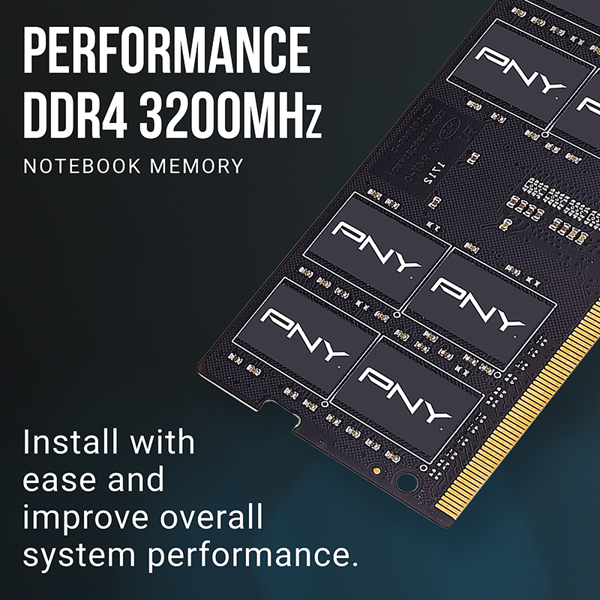 PNY PERFORMANCE DDR4 3200MHZ 16GB - MN16GSD43200-TB