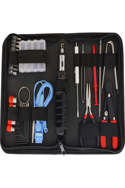 Ensemble d'outils en ligne pour ordinateur et électronique 34 pièces.
