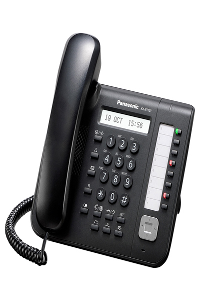 Panasonic KX-NT551 - VoIP phone - KX-NT551NE-B