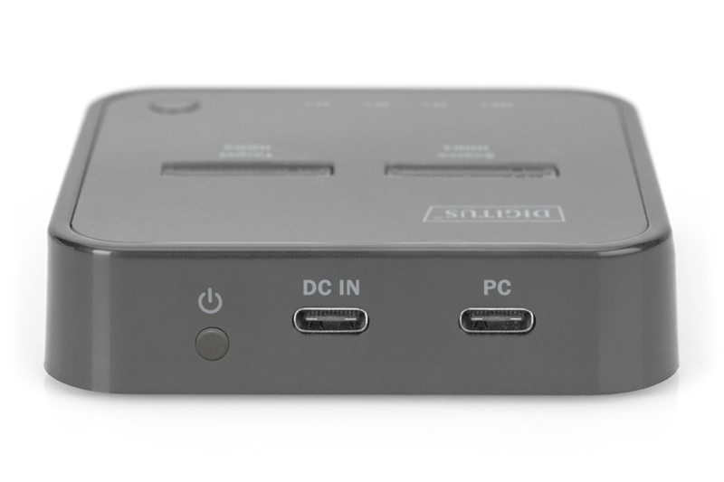 DIGITUS Dual M.2 NVMe SSD Docking Station - DA-71545