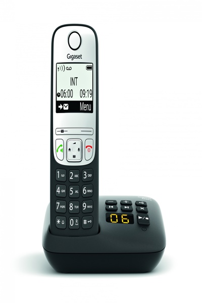 Gigaset A690A Téléphone DECT 100 entrées Noir