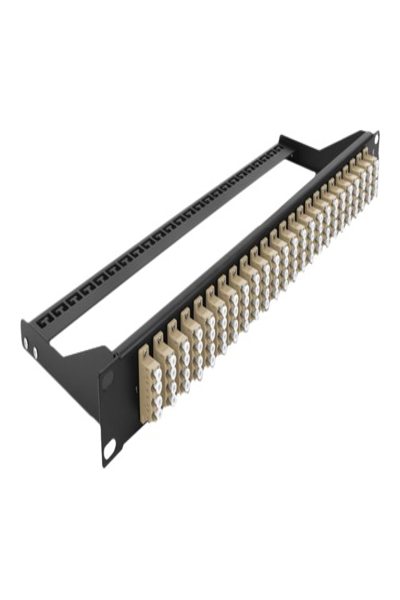 Delock Patch panel - rack mountable - 43400