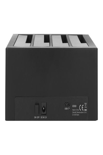 Delock USB Typ-C dockningsstation för 4 x SATA HDD / SSD - 63930
