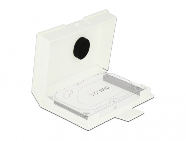 Delock Hard disk drive protective housing - 18371