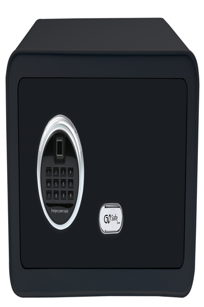 Olympia GOsafe 2.0 / 210FP - Freestanding safe - Black - Code - Fingerprint reader - Key - 28 L - Polypropylene (PP) - Battery