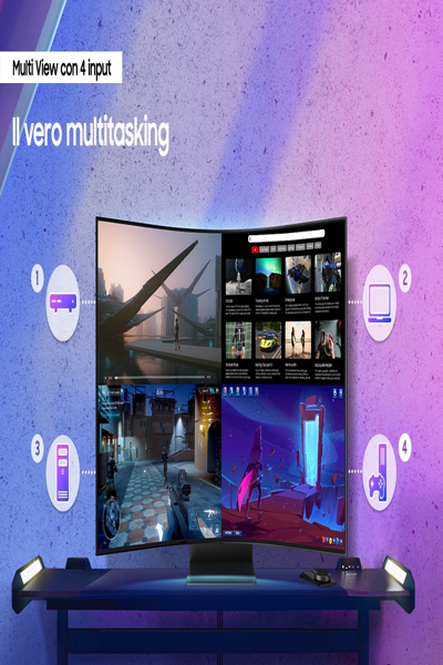 Samsung Odyssey Ark S55CG970NU - LS55CG970NUXEN