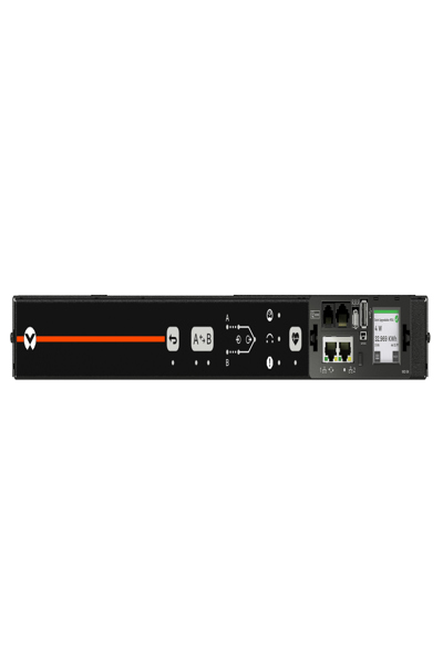 Vertiv Geist AUS5M1R5-06CF17-2C20C20A900-D, Övervakad, Switchad, 0U, Enfas, Horisontell, Svart, LCD - VA5U21A0